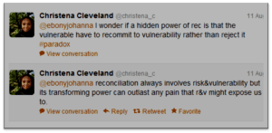 reconciliation tweet